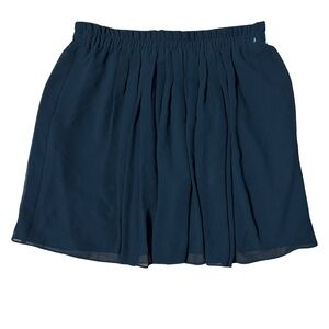 LOFT Black Skater Skirt